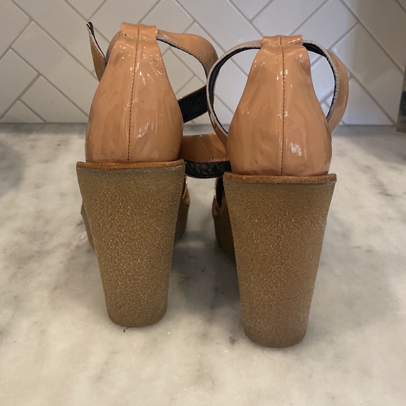 Pierre Hardy wedge sandals size 40 - Picture 3 of 5